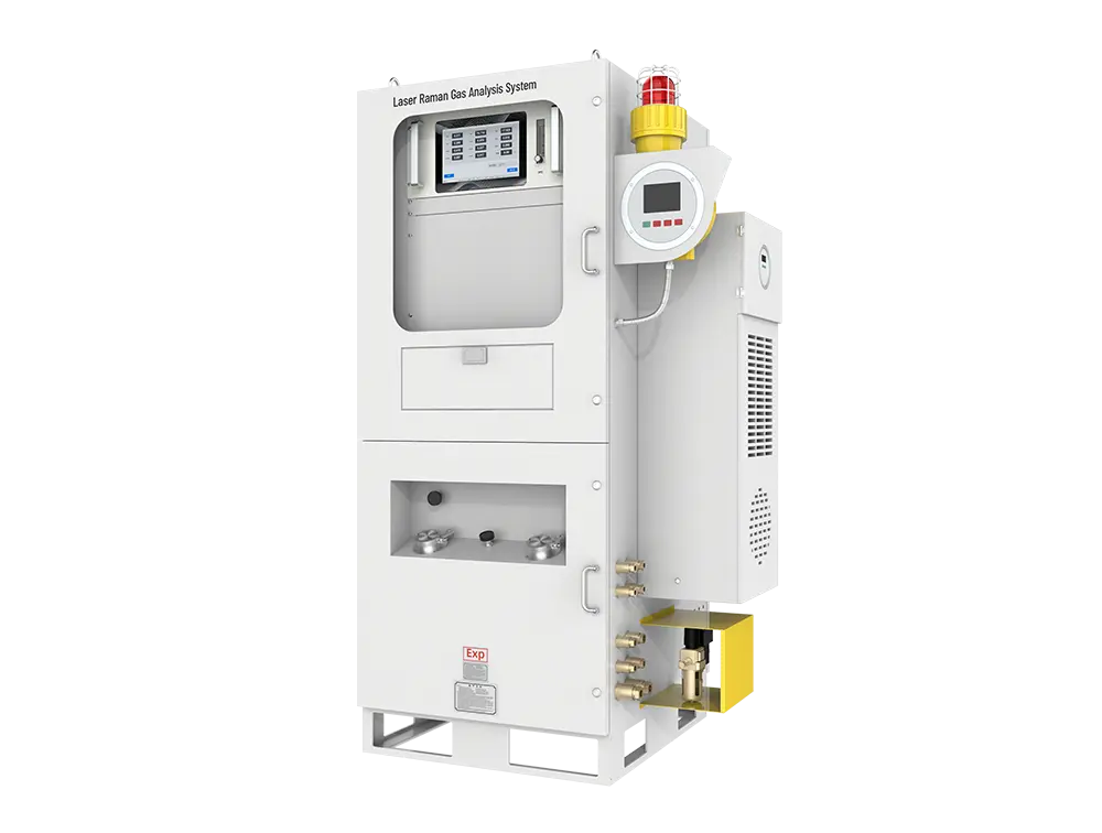 Système d'analyse de gaz laser Raman