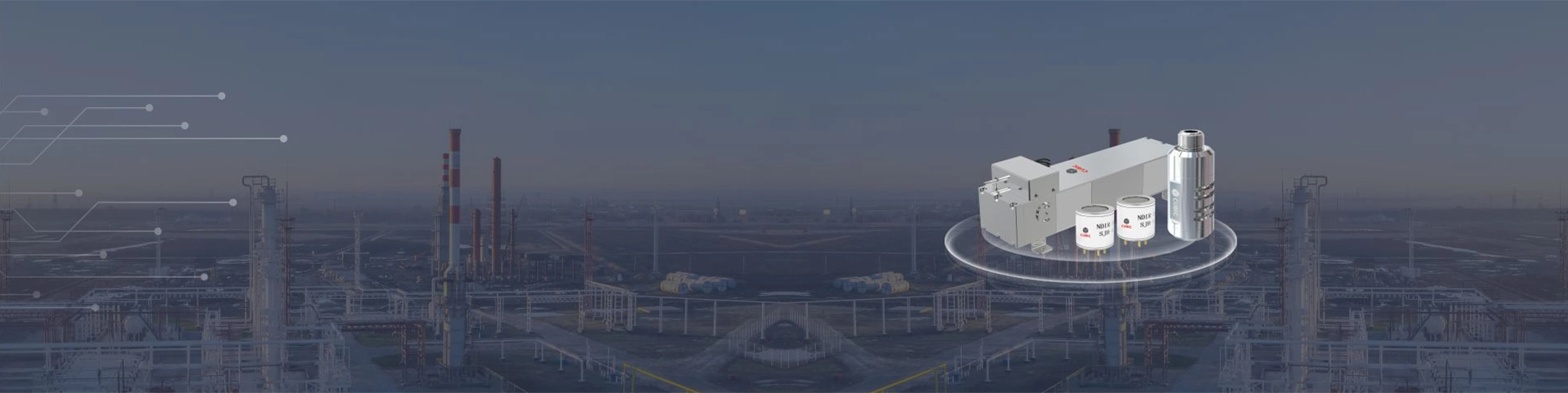 Solution optique de capteur de gaz méthane